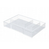 Leitz Plus/Wow/Cube odkladač organizér k zásuvkovému boxu preihľadný