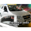 Deflektory - Chevrolet Aveo Sedan 2006-2011 (+zadné)