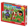 Dino Puzzle Krtko a paraplíčko 3x55 dielikov