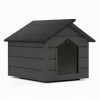 Zatepletá búda pre psa L 80x64x61 cm DECHLAND BP011 sivá