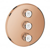 Grohe Grohtherm SmartControl Triple Flow Control Cover, teplý západ slnka 29122DA0