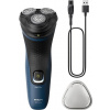 Philips S1151/00 čierny, modrý