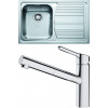 Set Franke N83 (dřez LLX 611/2 + baterie FC 3055.031 ORBIT Chrom) 101.0650.597