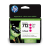 3ED78A, HP 712 originální inkoustová náplň Magenta 3 Pack 29ml