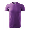 Tričko pánske MALFINI® Basic 129 fialová veľ. 4XL