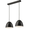 Svietidlá - Závesné svietidlá - 2 LAMPA WISZĄCA LISTWA LIVIA LOFT GRAFIT BIAŁA (Svietidlá - Závesné svietidlá - 2 LAMPA WISZĄCA LISTWA LIVIA LOFT GRAFIT BIAŁA)