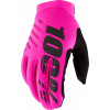Rukavice 100 % Women's Brisker pink L