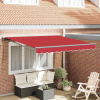 zahrada-XL Zatemniteľná markíza Červená 300x250 cm látka 3330158