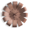 Designové nástěnné hodiny Nomon Ciclo CINN walnut 55cm