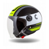 Prilba Handy Metropolis, CASSIDA (čierna/biela/žltá fluo/sivá) 2023 Velikost: L (59 cm)