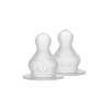 BIBS Baby Bottle silikónové cumlíky - stredný prietok