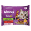 Whiskas Tasty Mix Chef's Choice výber krmiva pre mačky v kapsičkách - hovädzie, hydina a losos 4 x 85 g