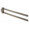 GROHE Selection 41063AL0 Dvojitý držiak na uterák, otočný, kartáč. Grafit GRO 41063AL0