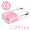 NITRILOVÉ RUKAVICE UNIGLOVES PINK PEARL XS 100KS