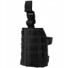 Airsoft - Panel hlavy Molle LC2 Tactical Black MFH (Airsoft - Panel hlavy Molle LC2 Tactical Black MFH)