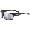 Sluneční brýle UVEX Sportstyle 233 P, black mat/polavision litemirror silver (cat.3) 00084200