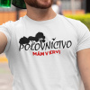 Tričko s potlačou Poľovníctvo mám v krvi Dámsky Biela XS