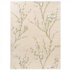 Květinový kusový koberec Laura Ashley Pussy willow hedgerow green 079807 Brink & Campman 170 x 240