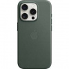 Kryt na mobil Apple iPhone 15 Pro FineWoven Case with MagSafe listovo zelené MT4U3ZM/A