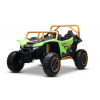 Elektrická bugina Arctic CAT XXL 4x4 24V, zelená, dvojmiestna, Mäkké EVA kolesá, Výkonné motory, Lítiová batéria, MP3 Prehrávač s Bluetoothom, odpružená zadná náprava, koženkové sedadlá, Originál Lice