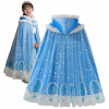 PLÁŠŤ PLÁŠTIK ELSA ĽADOVÁ KRÁĽOVNÁ PANI ZIMA PLES KARNEVAL 116 122