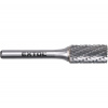 EXTOL INDUSTRIAL 8703715 fréza karbidová, válcová s čelním ozubením, pr.12x25mm/stopka 6mm,sek střední (double-cut)