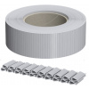 Plotová páska STANDARD LINE 4,75 cm x 35 m + spony Farebné prevednie: Sivá RAL 7040