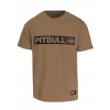 PitBull West Coast tričko pánske HILLTOP 170 coyote brown Veľkosť: M, Farba: hnedá, piesková