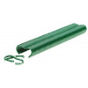 Spona RAPID VR22, PVC zelená, 215 ks, sponky pre viazacie kliešte RAPID FP222 a FP20, pre drôt 5-11 mm