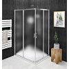 Gelco Gelco, SIGMA SIMPLY obdĺžniková sprchová zástena 900x800 mm, L/P varianta, rohový vstup, Brick sklo, GS2490GS2480