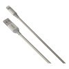 Kábel Yenkee USB - Apple Lightning 2 m strieborný (YCU 612 MFI SILVER)