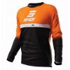 MIKINA CROSS - ENDURO SHOT RACING DEVO REFLEX ORANGE ORANŽOVÁ XL
