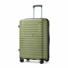 Kono 2595 Kufor spinner 65cm Zelená Polypropylen Rozšíriteľný