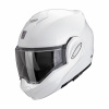 Moto přilba SCORPION EXO-TECH EVO PRO solid perleťově bílá - Velikost S
