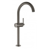 Grohe Atrio - Umývadlová batéria s výpustom a otočným výtokom, veľkosť XL, kefovaný Hard Graphite 32647AL3