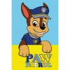 Carbotex Detský uterák Tlapková patrola Paw Patrol motív policajt Chase 30 x 50 cm