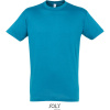 SOL's Collection Tričko Regent 150g, krátký rukáv, pánské COT25138002203-aqua L Aqua