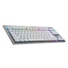 LOGITECH Logitech® G915 TKL Tenkeyless LIGHTSPEED Wireless RGB Mechanical Gaming Keyboard - Tactile - WHITE - US INT'L 920-009664