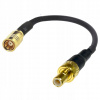 Pigtail SMB zásuvka / SMB zástrčka RF174 20 cm