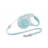 Vodítko Flexi New Comfort S lanko 8m/12kg svetlo modrá