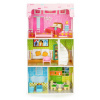 ECOTOYS Domček pre bábiky s nábytkom Mätová rezidencia (W08123)