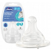 Chicco cumlík na fľašu Perfect 5/Well Being fyziologický stredný prietok 2 ks V001517