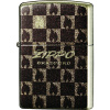 Zippo Shiny Flame Black