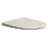 Sapho PACO WC sedátko, SLIM, Soft Close, Easy Take, ivory PCS1012BE