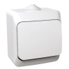 Cedar Plus spínač 1/0 IP44 polar
