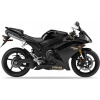 NÁLEPKY NA MOTOCYKEL JUULA PRE YAMAHA YZF R1 2008 ČIERNA X RN19