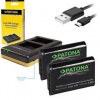 Nabíjačka PATONA Dual Quick Sony NP-BX1 + 2x batéria 1090mAh USB (PT1974B)