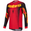 dres SUPERTECH SCENZ, ALPINESTARS (červená/černá/žlutá, vel. 2XL)