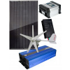 Fotovoltaika - Veterná elektráreň 3000 W panel turbíny (Fotovoltaika - Veterná elektráreň 3000 W panel turbíny)