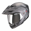 Moto přilba SCORPION ADX-2 GALANE matná černo/stříbrná - Velikost XS